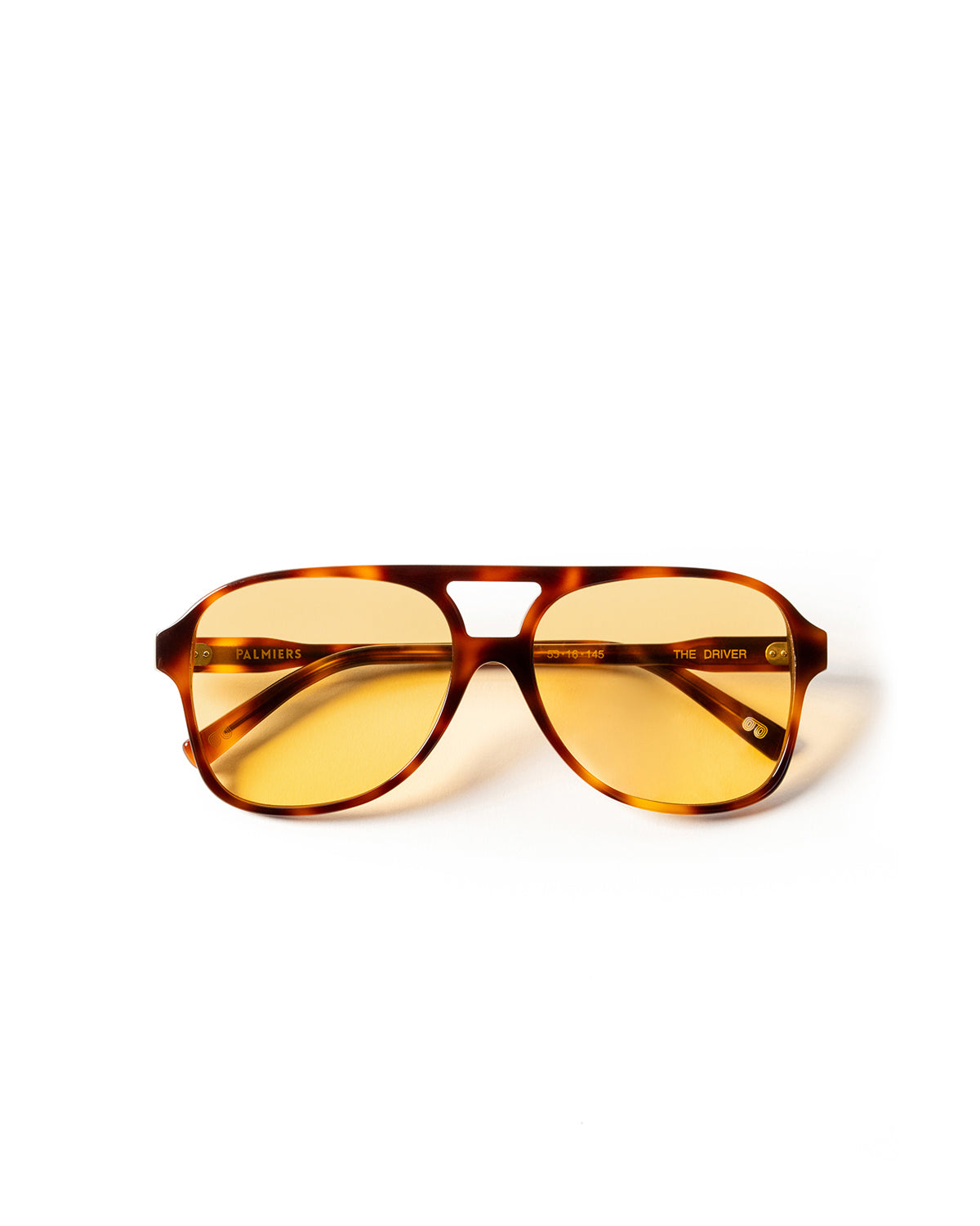 yellow sunglasses with tortoise frame