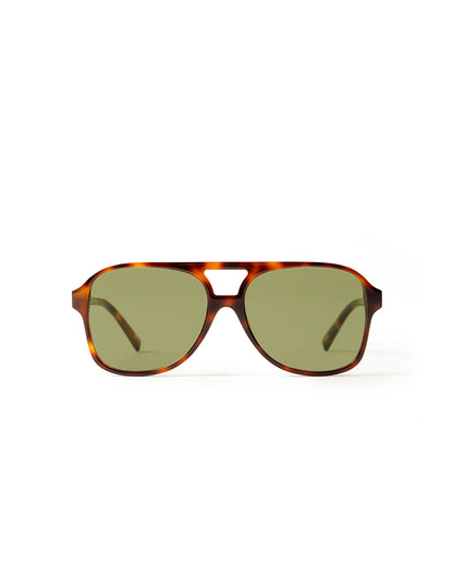 olive sunglasses with tortoise frame